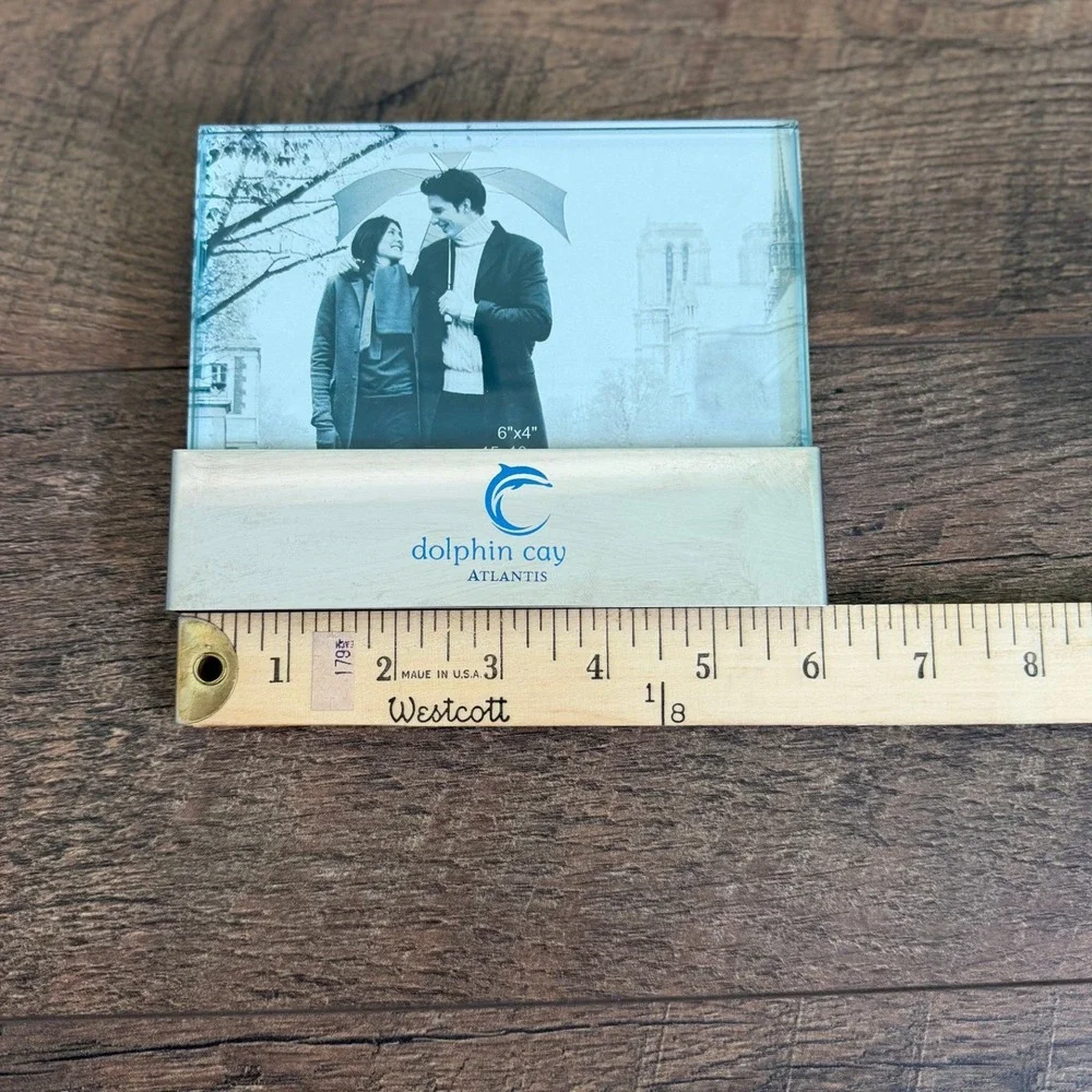 Dolphin Cay Atlantis Resort 6x4 Glass Photo Frame‎ Souvenir Bahamas